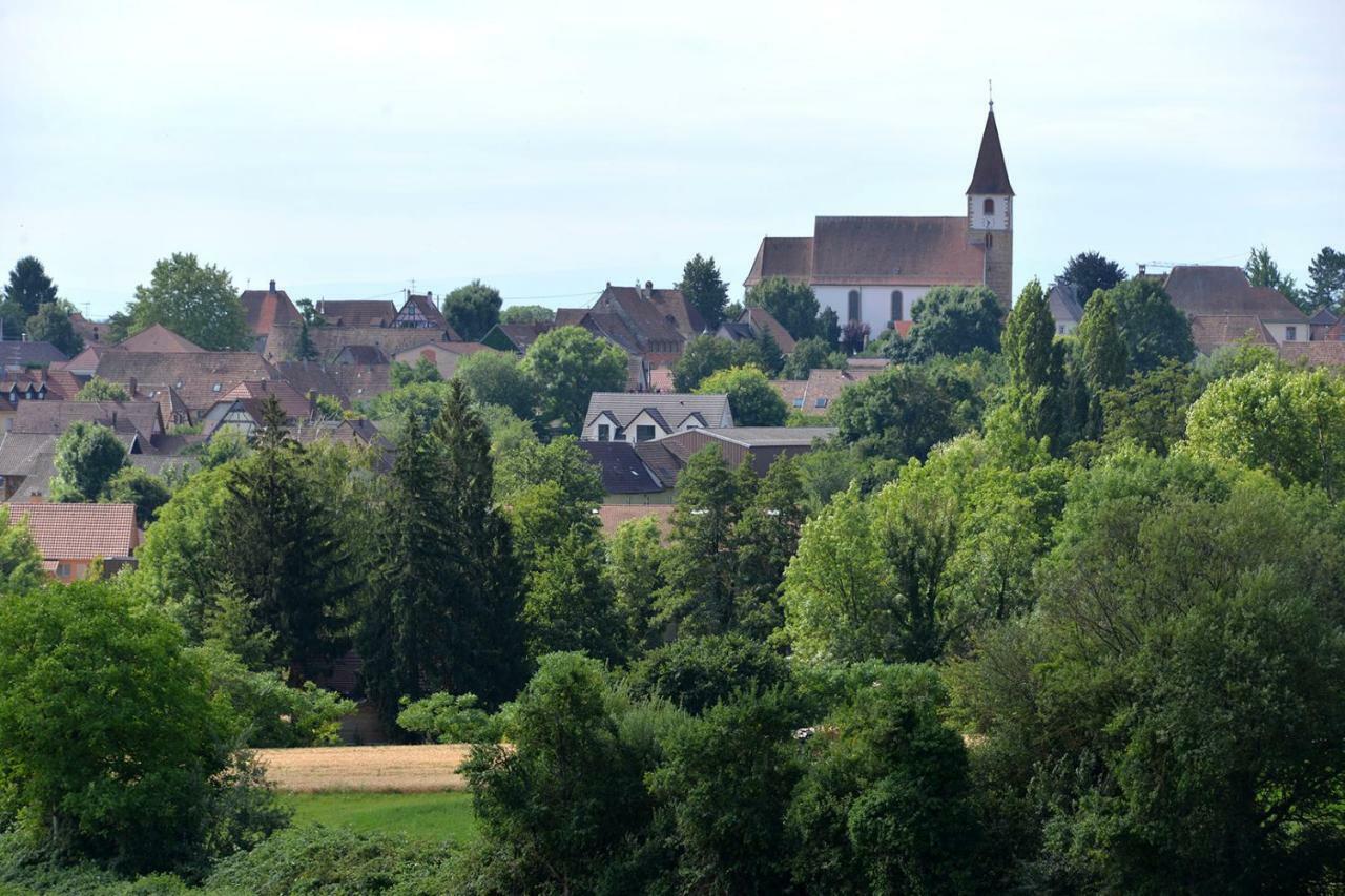 Gite Aux Deux Clochers Zimmersheim Exteriér fotografie